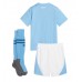 Manchester City Heimtrikot 2023-24 Kurzarm (+ kurze hosen)